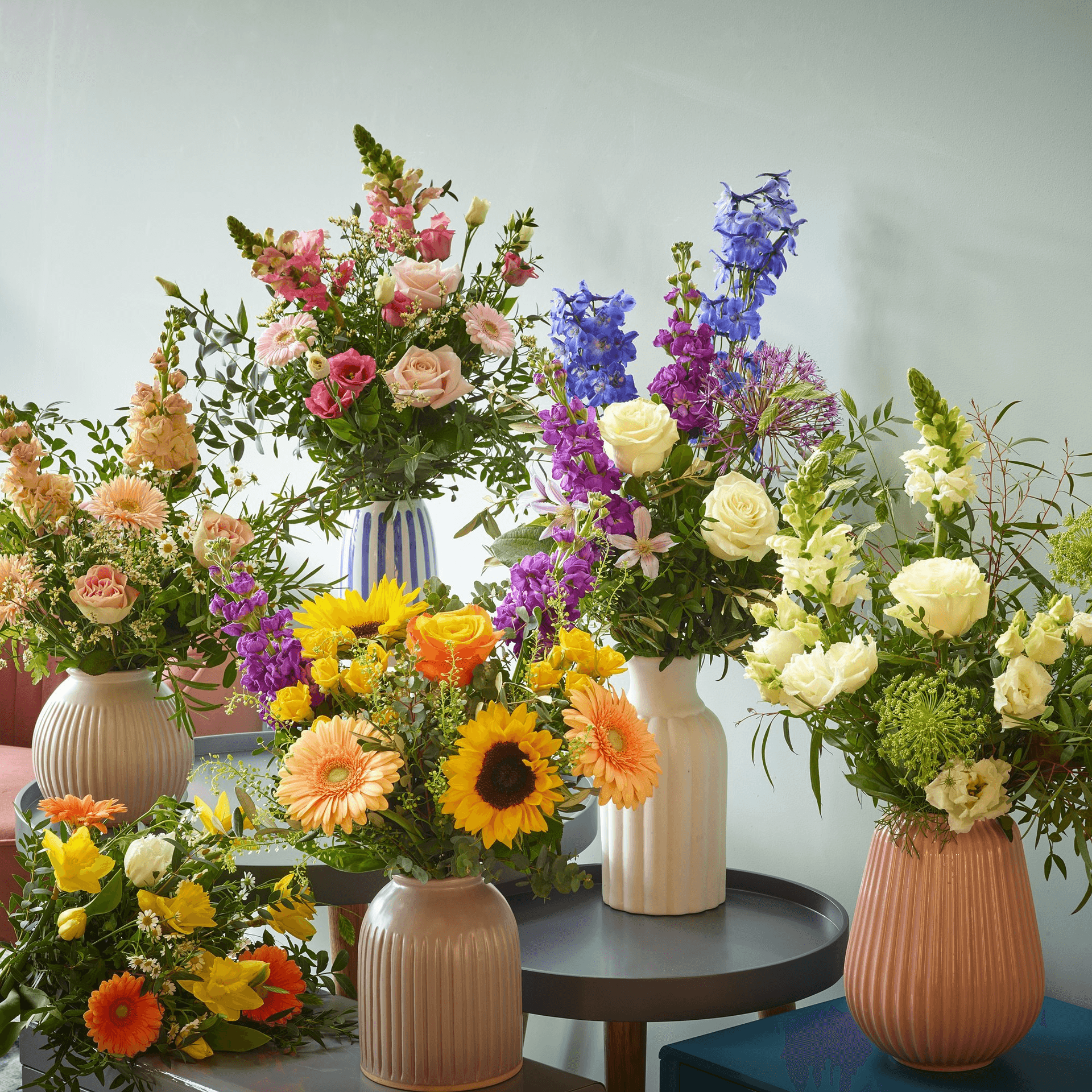 12 Month Interflora Subscription — Anniversary hand-tied bouquet