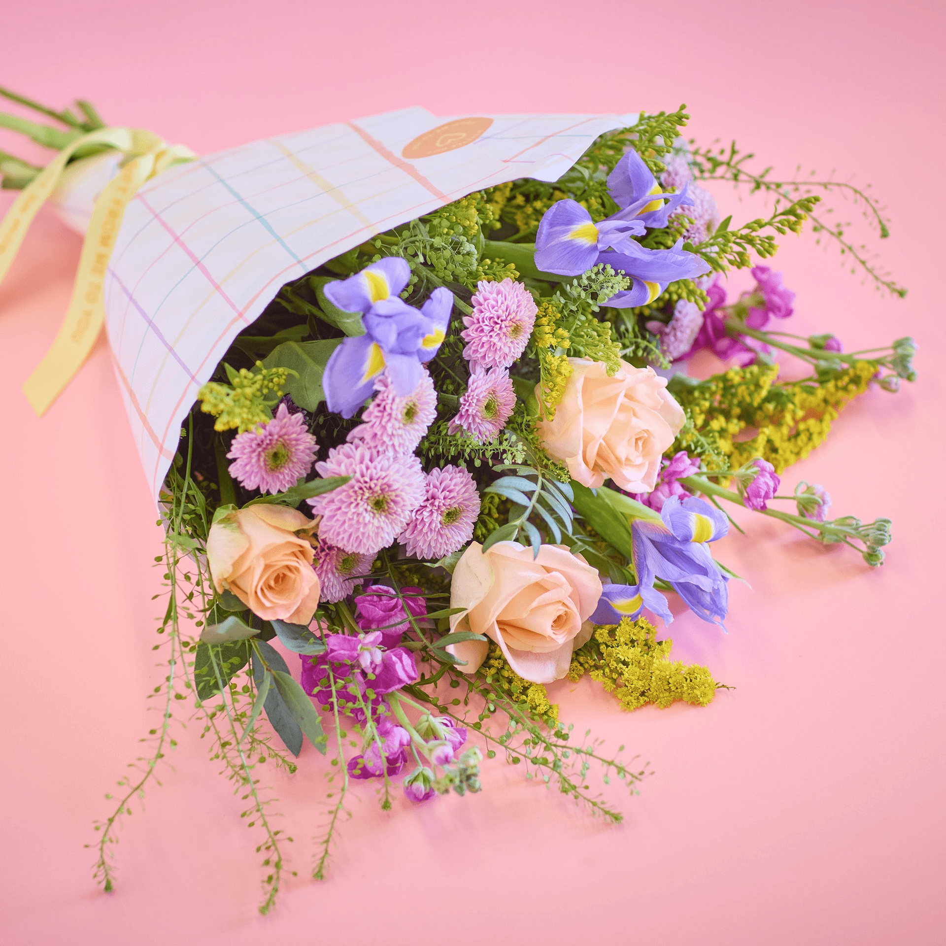The Perfect Little Sprinkle of Joy — Letterbox flowers hand-tied bouquet