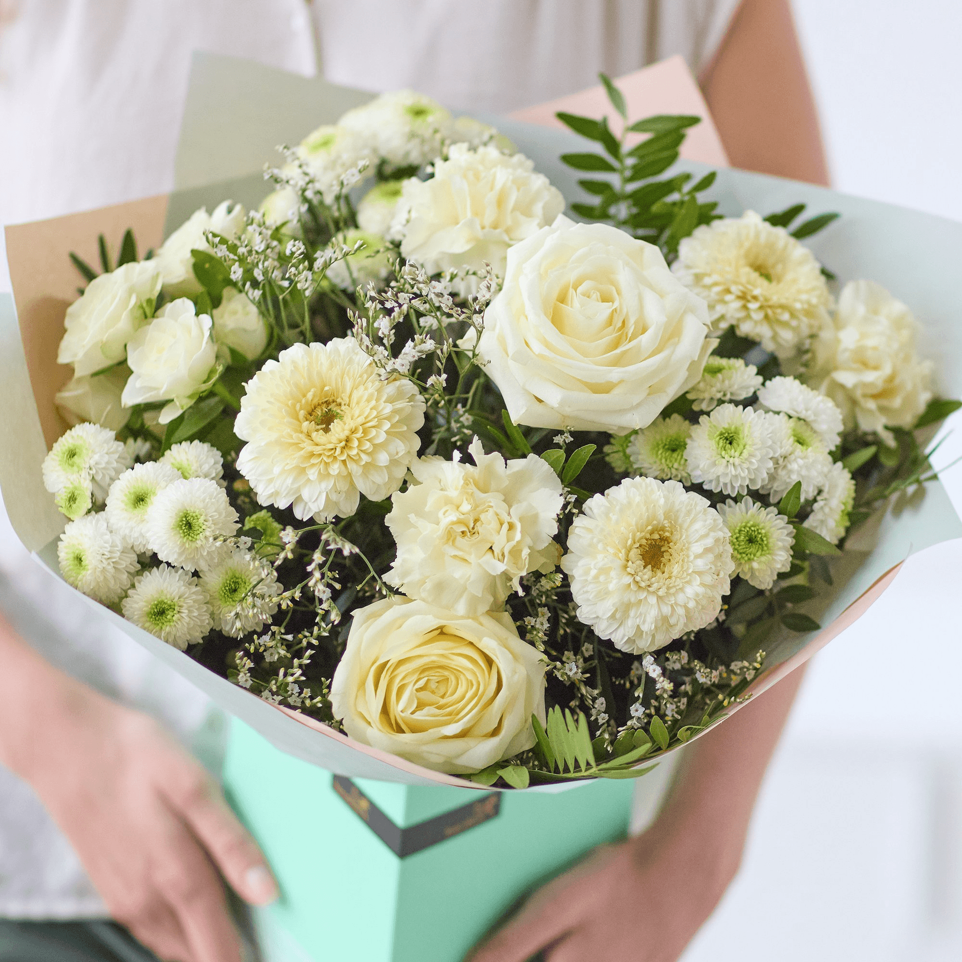 The Fresh Beauty — Wedding hand-tied bouquet