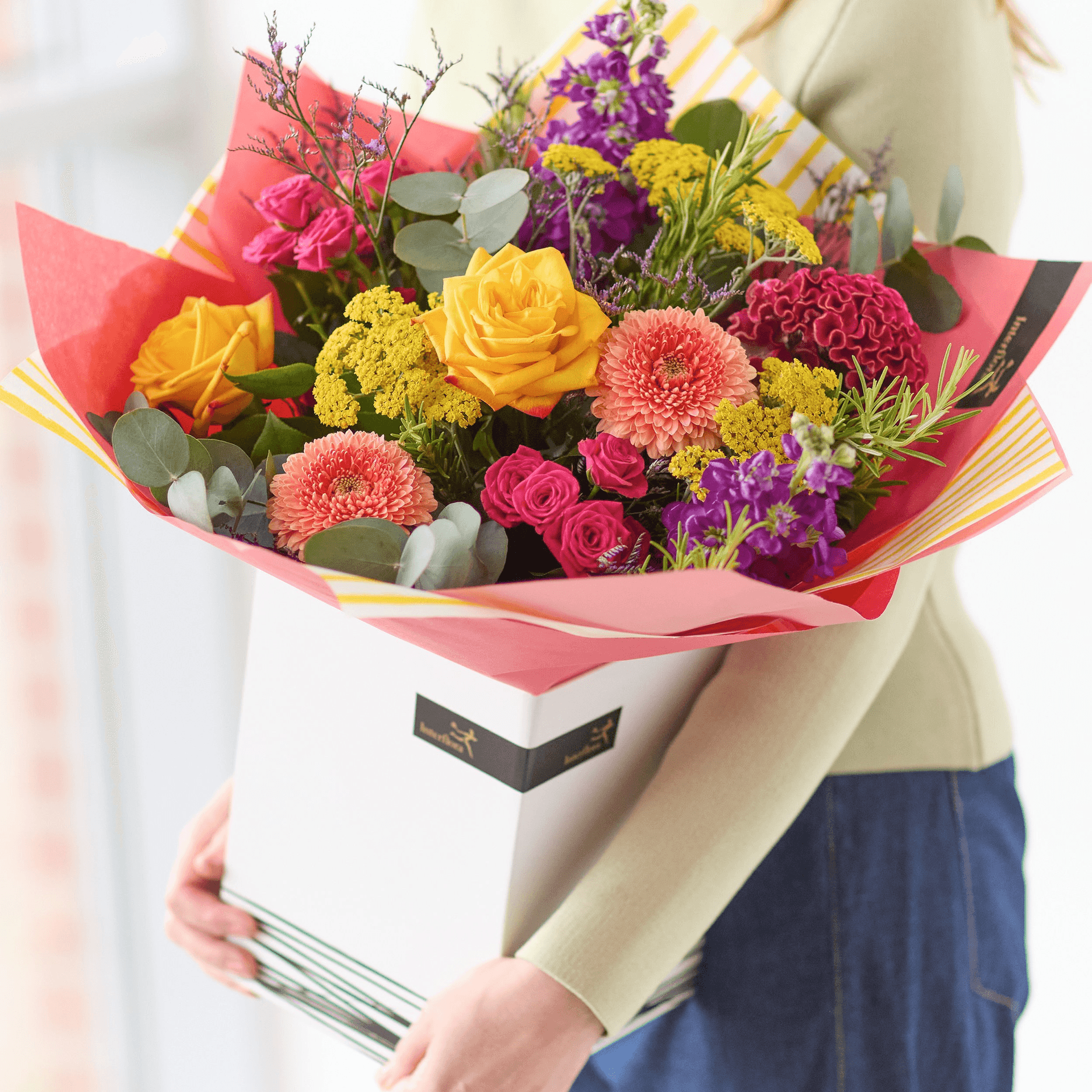 The Vibrant Flourish — Luxury & premium hand-tied bouquet