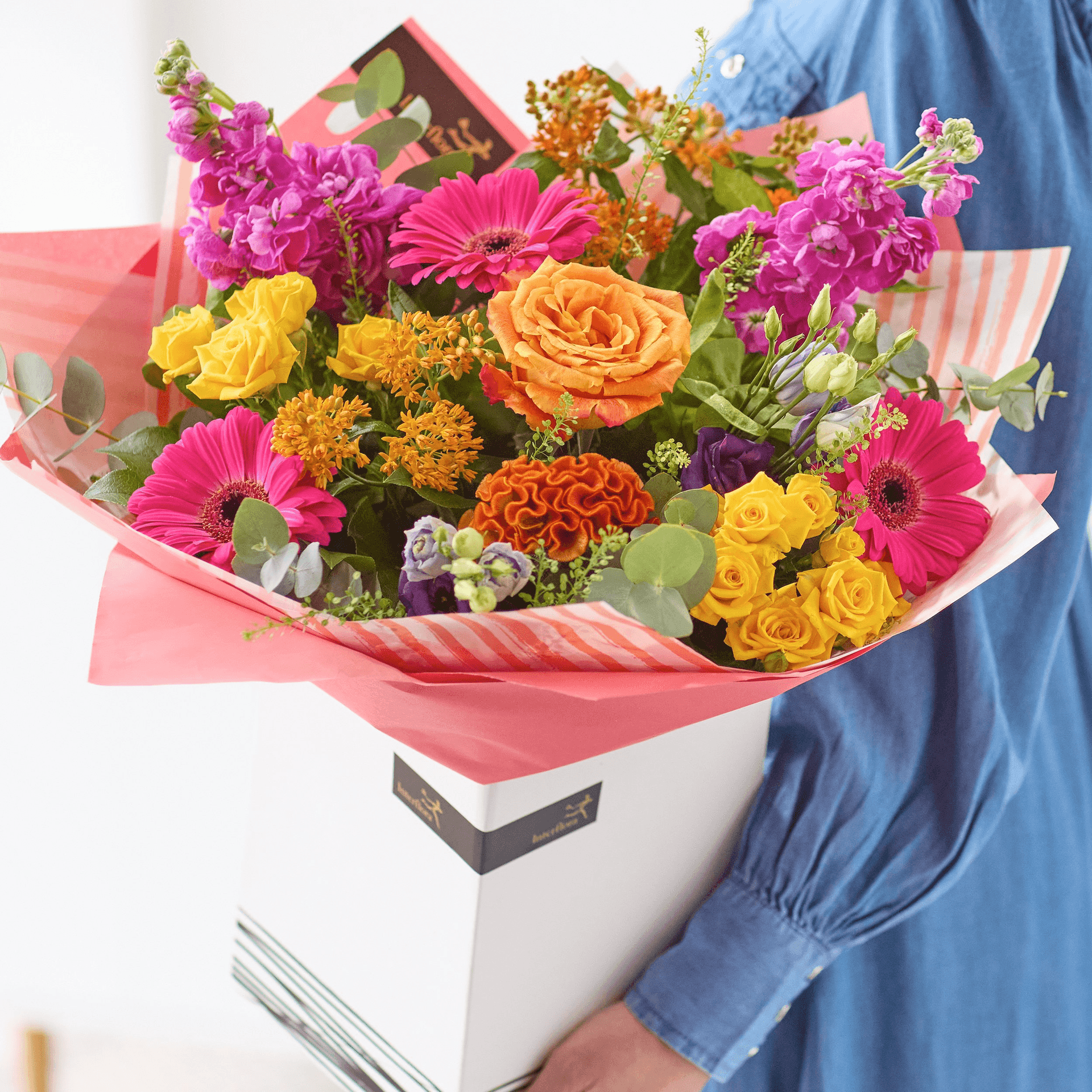 The Vivid Cascade — Luxury & premium hand-tied bouquet
