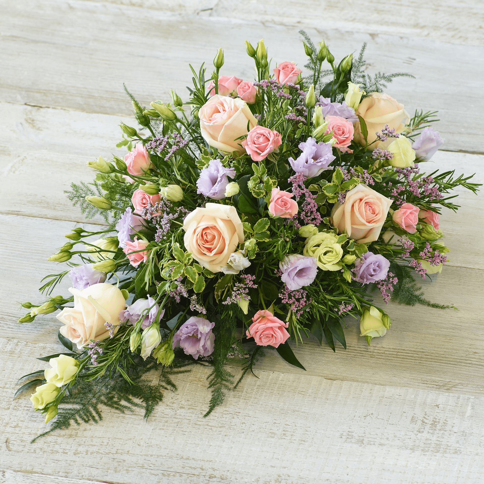 Petite Spray — Funeral hand-tied bouquet