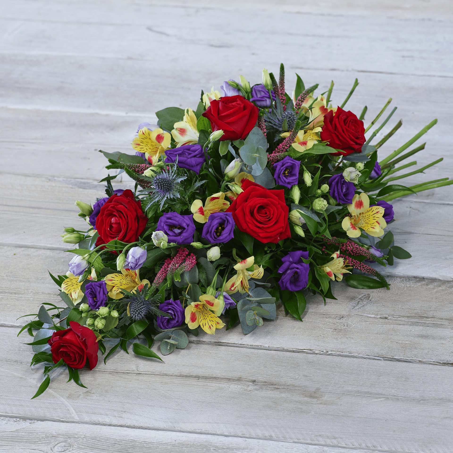 Woodland Spray — Funeral hand-tied bouquet