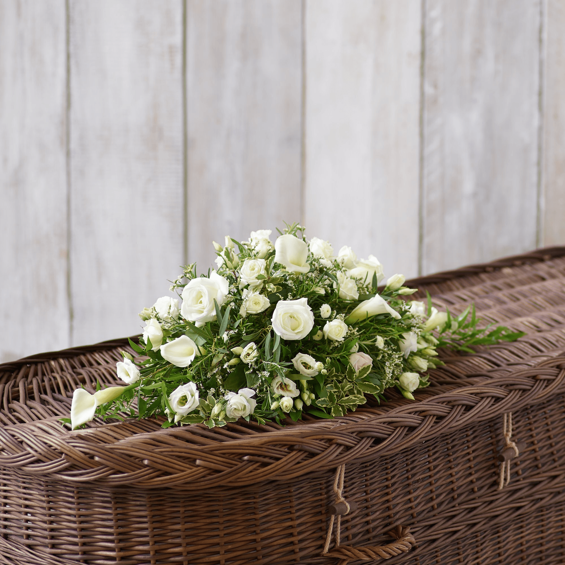 Petite Casket Spray — Funeral hand-tied bouquet