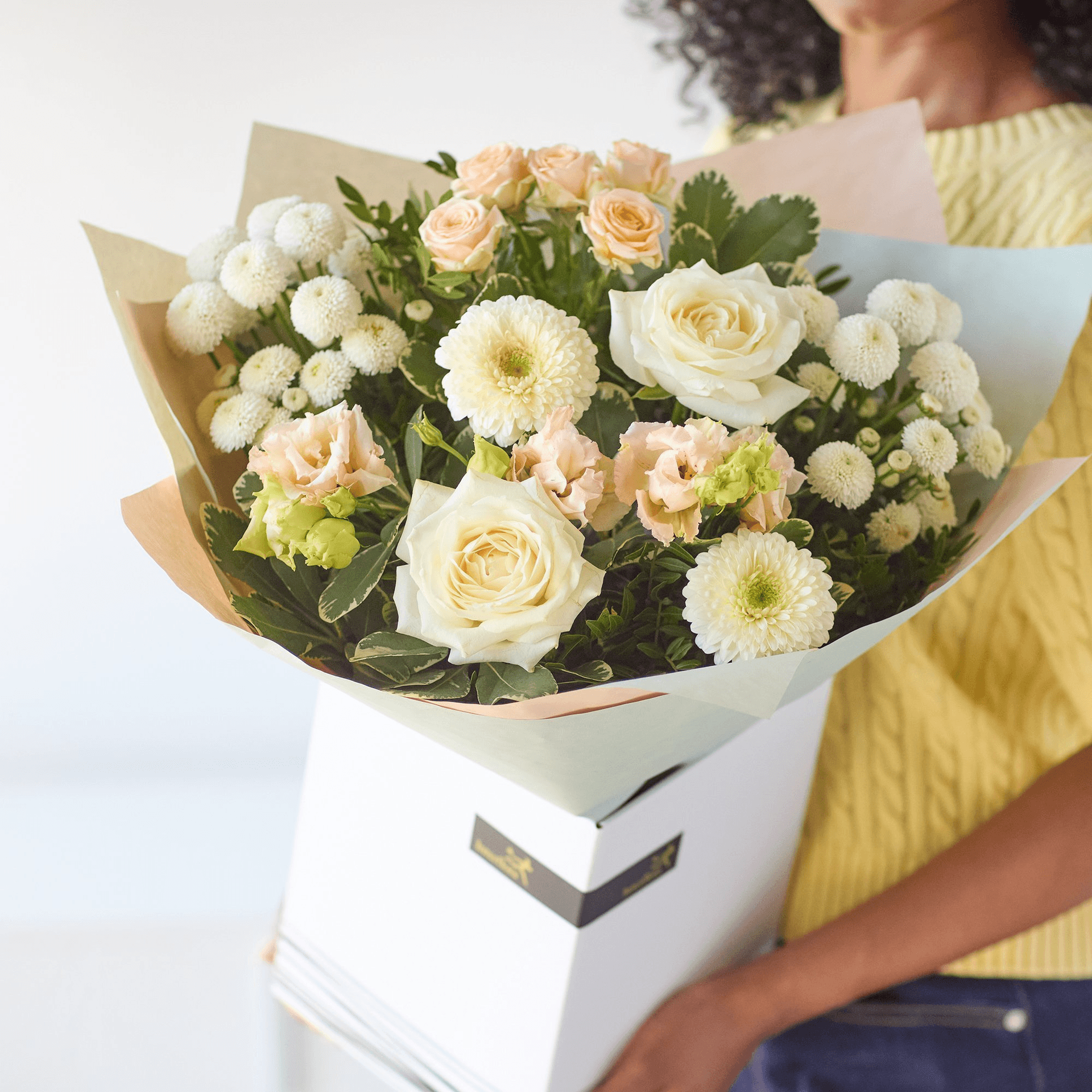 The Warmest Wish — Sympathy hand-tied bouquet